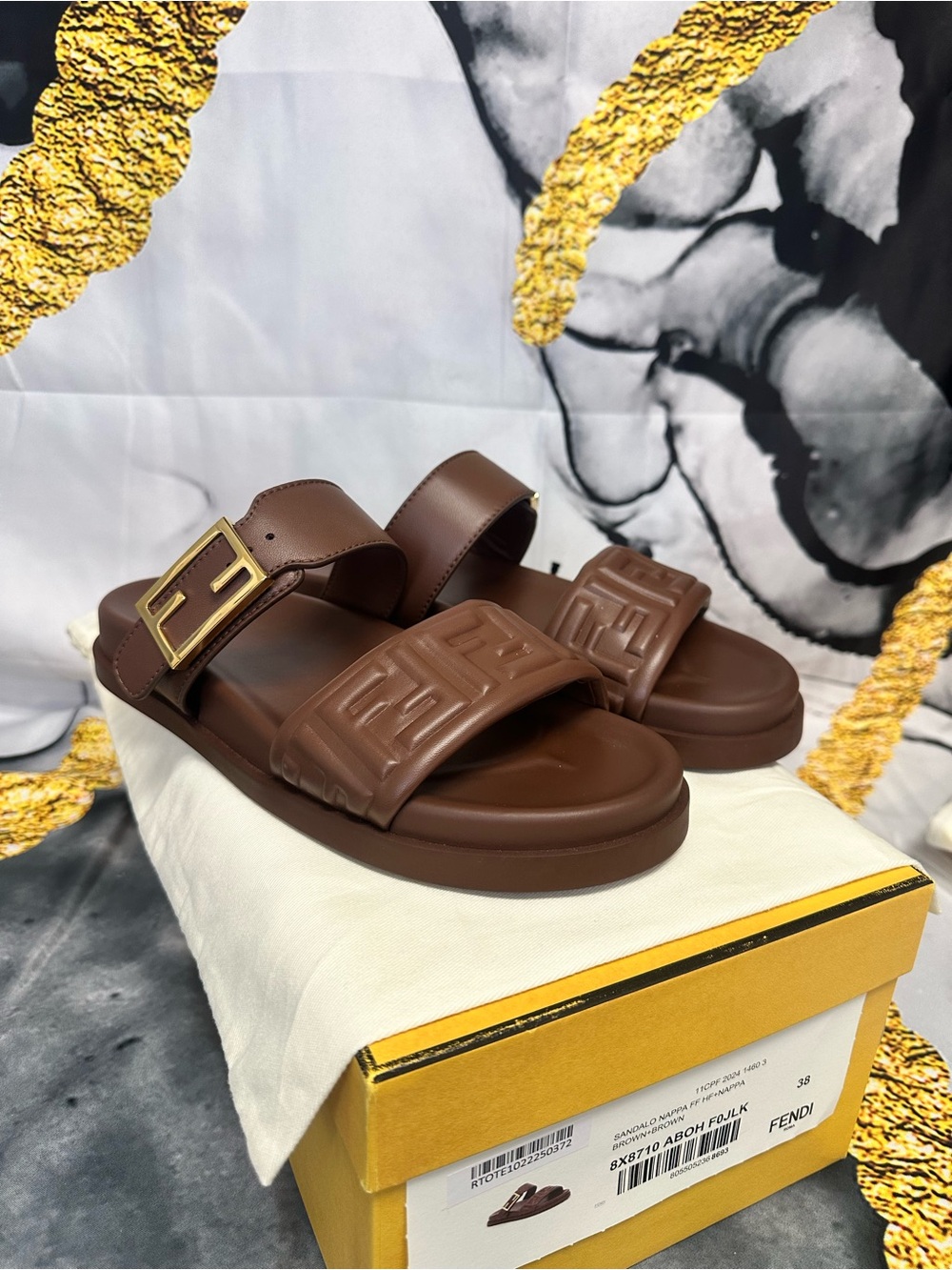 Fendi women’s sandals size 38